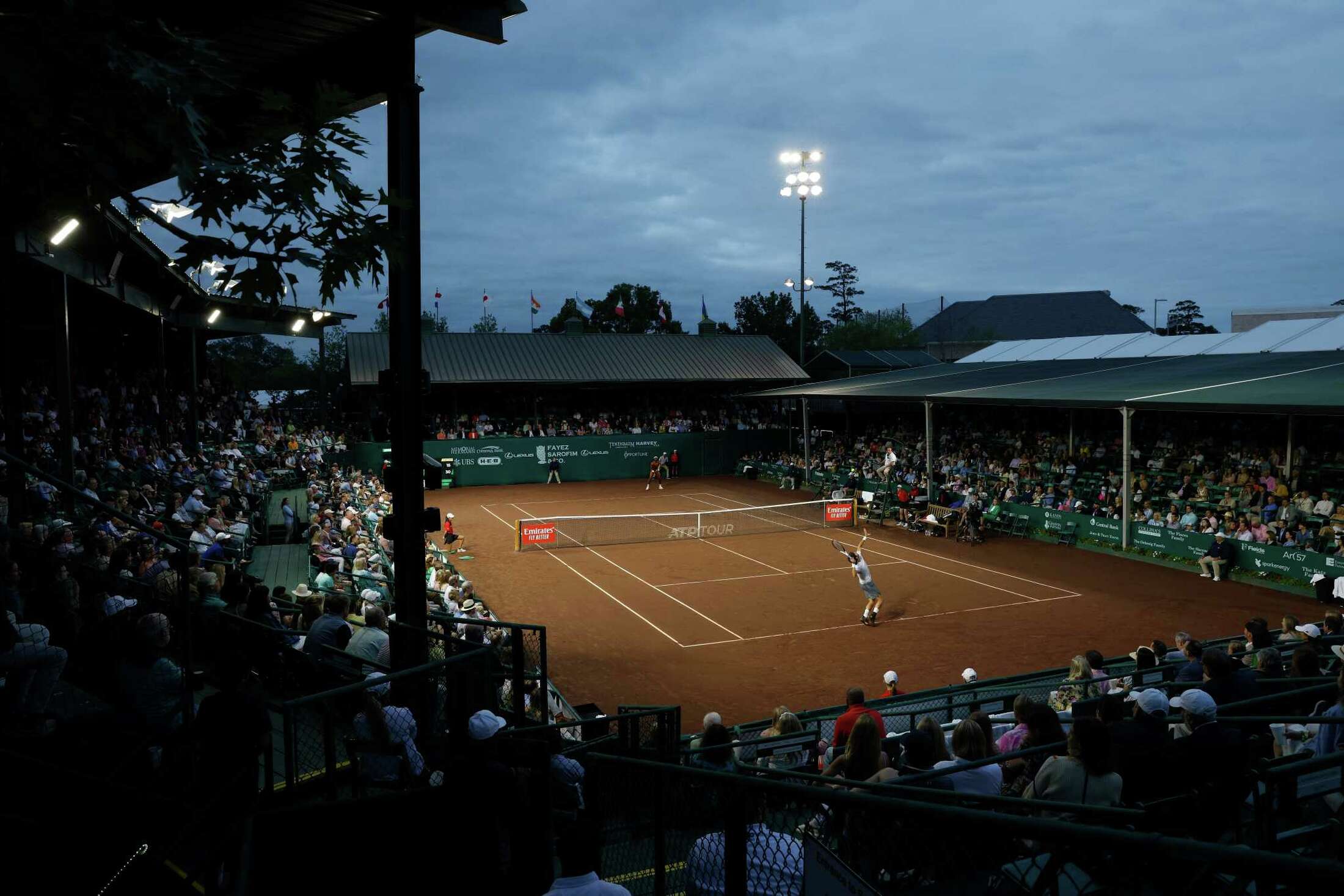 U.S. Men's Clay Courts Championships Monday's schedule