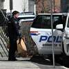 Troy police collect evidence from City Hall after its offices at Hedley Park Place were burglarized over the weekend on Monday, April 10, 2023, in Troy, N.Y.