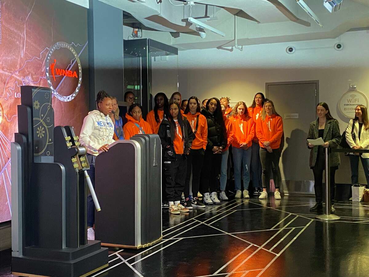 Roll Out The Orange Carpet: ESPN Airs WNBA Draft Tonight From Spring  Studios In NYC - ESPN Front Row