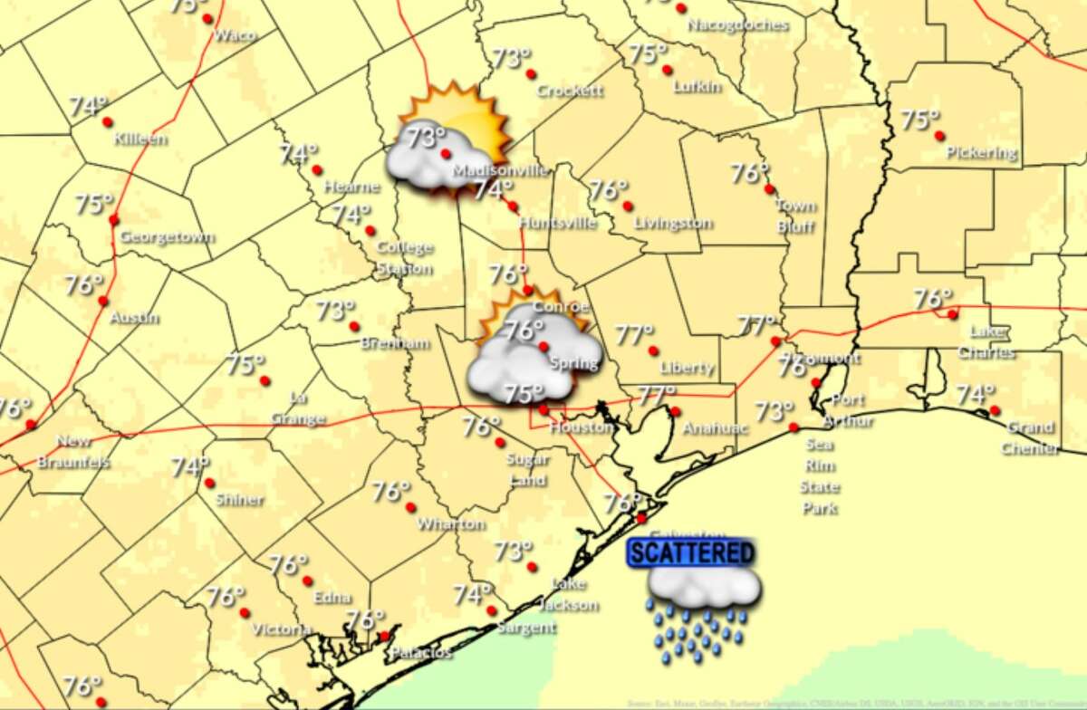 Houston weather Tuesday will be a cool, dry day