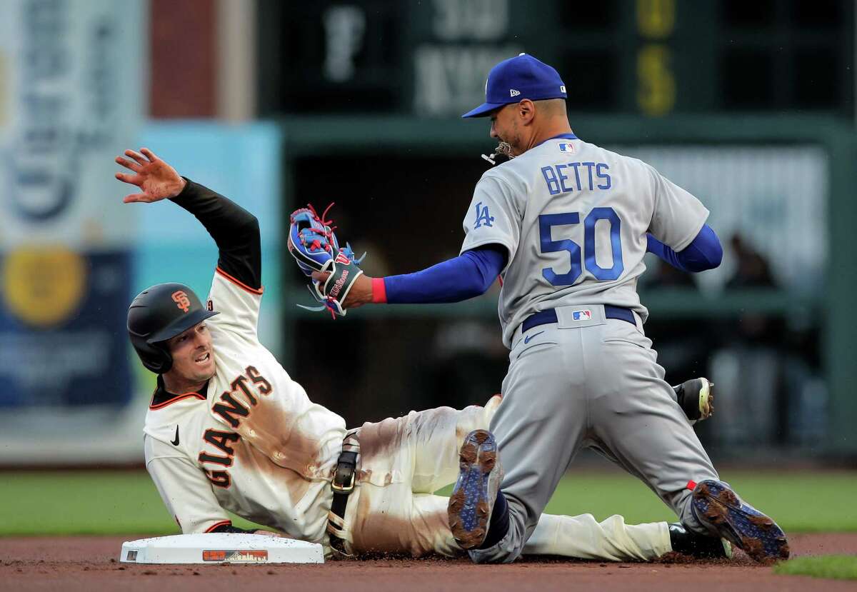 Giants' first meeting with Dodgers a blowout loss as Webb struggles