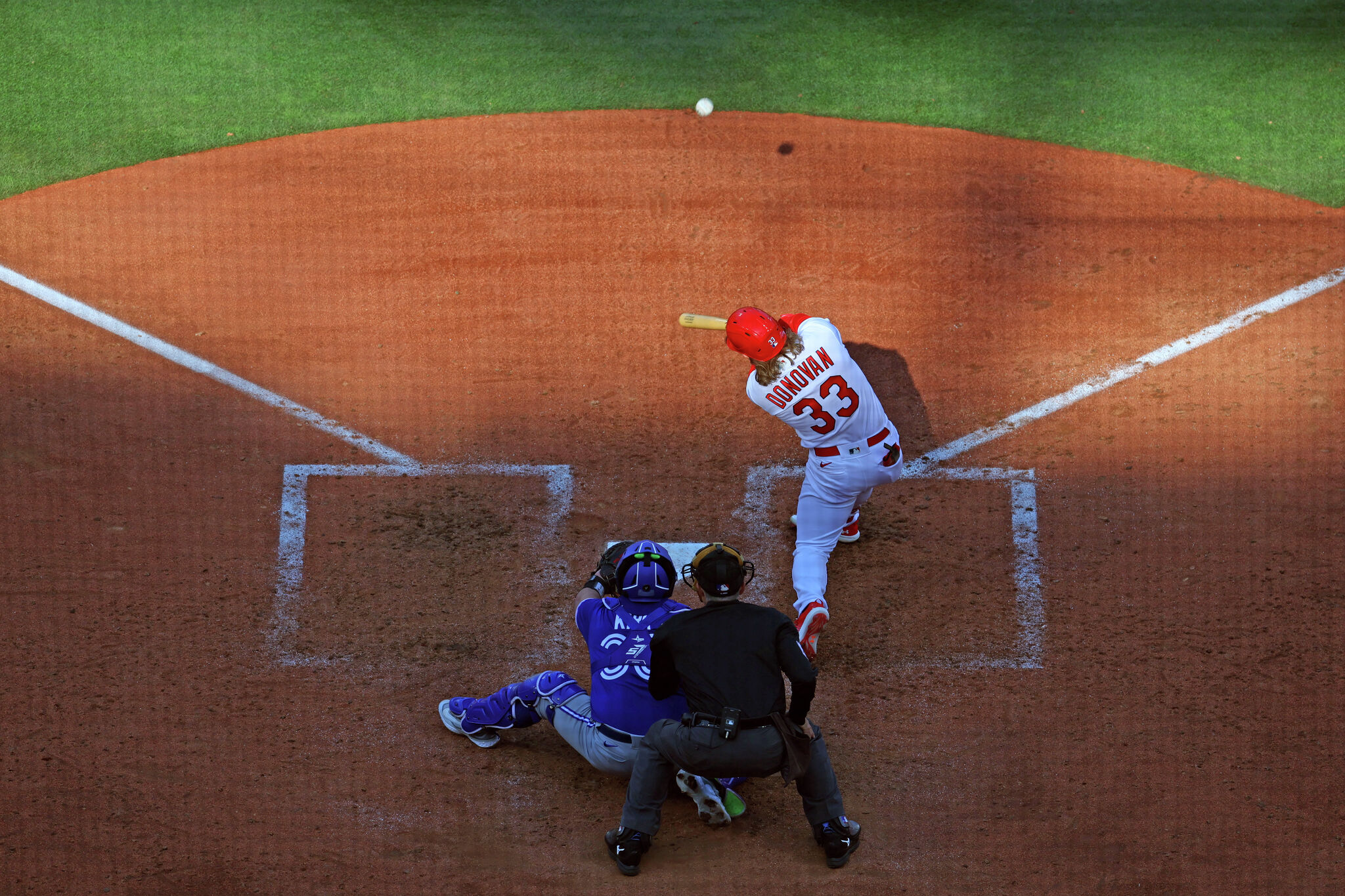 Brendan Donovan #33 of the St. Louis Cardinals during the 2023 MLB