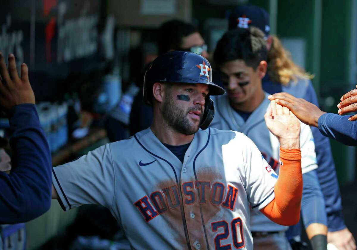 Astros' outfielder Chas McCormick resumes baseball activities