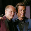 Woody Harrelson and Matthew McConaughey could be real brothers, awaiting DNA results. 
