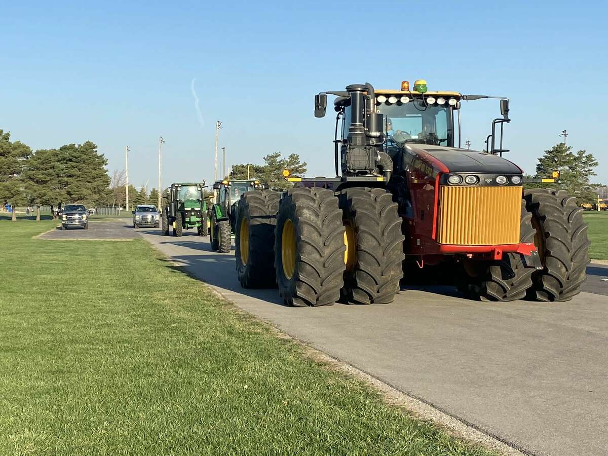 Laker Schools FFA tractors