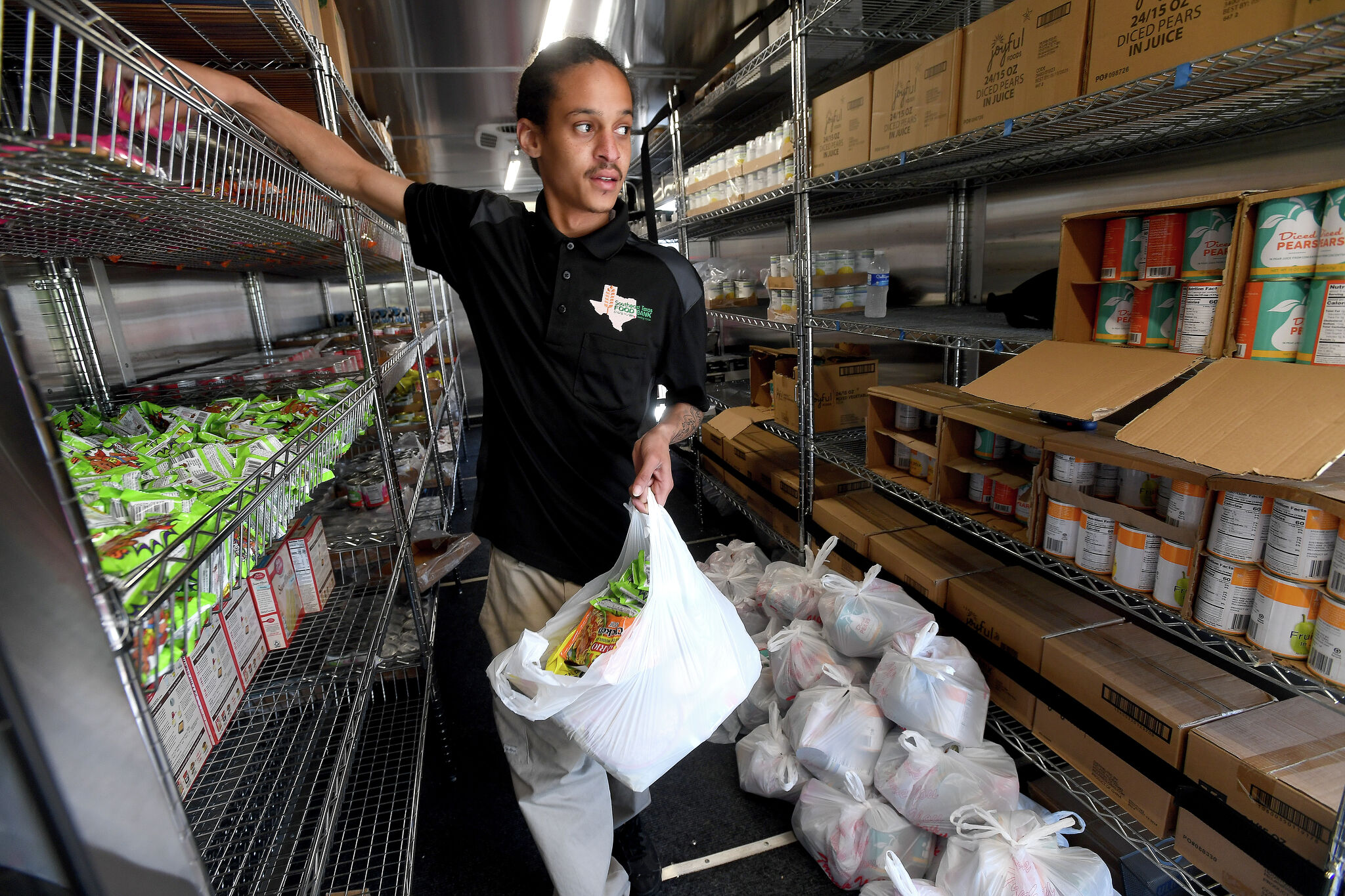 Harvest for Lost Souls in Beaumont working with local food bank