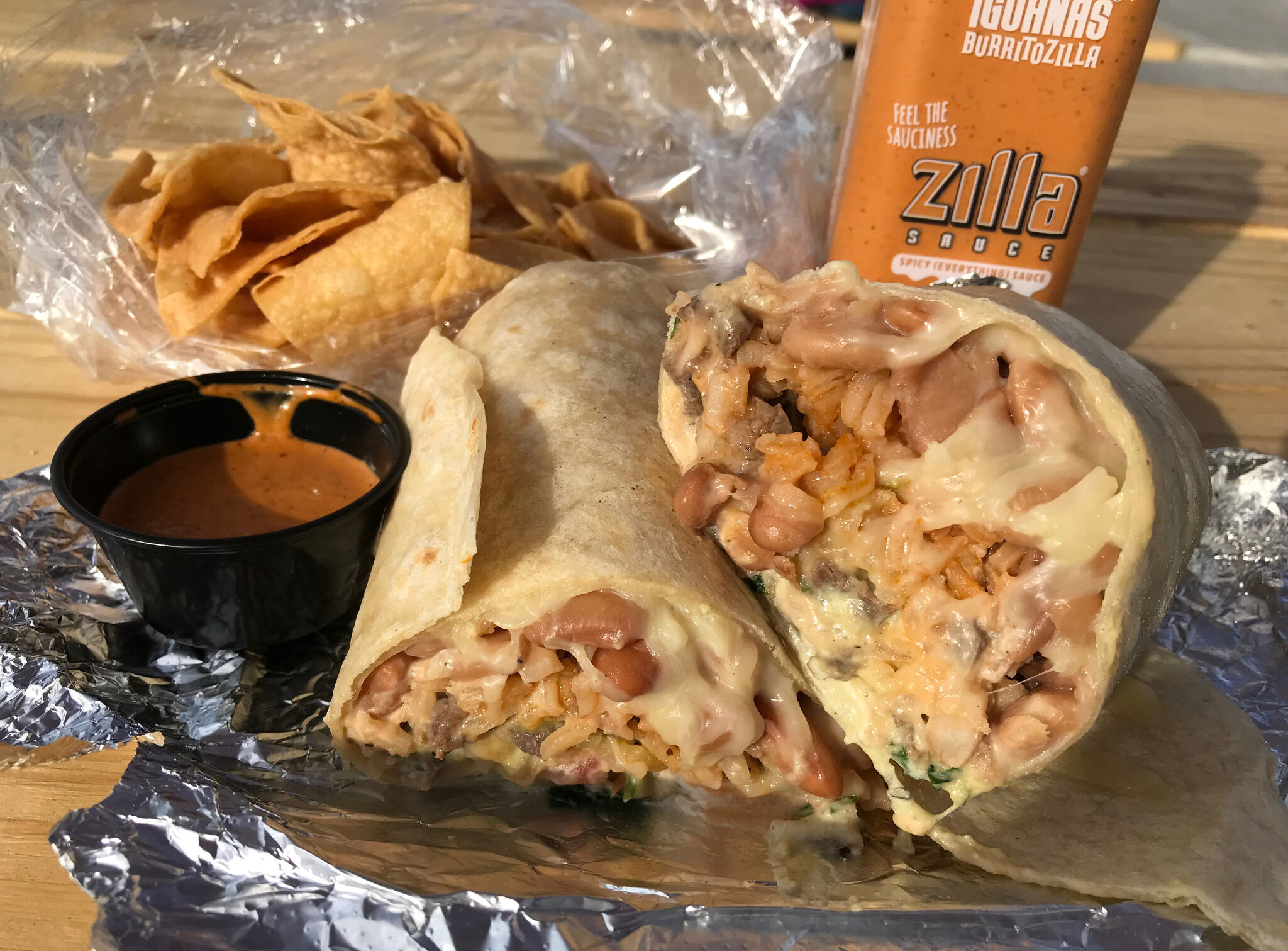 San Antonio restaurants Iguanas Burritozilla grand opening