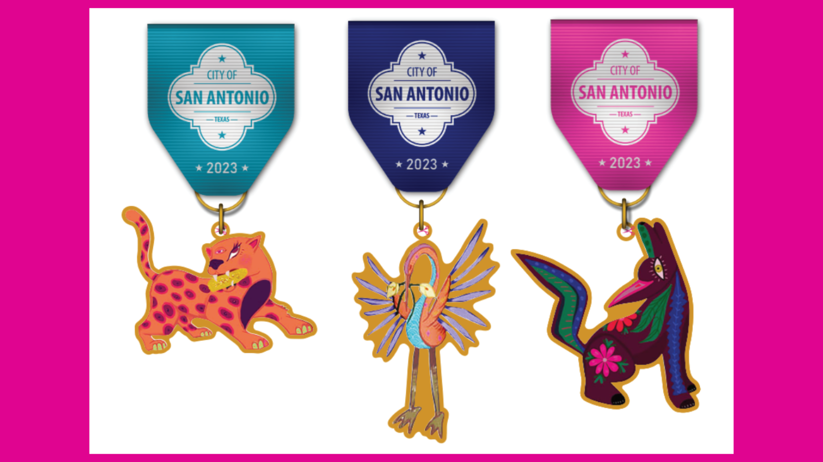 City of San Antonio releases official 2023 Fiesta medals