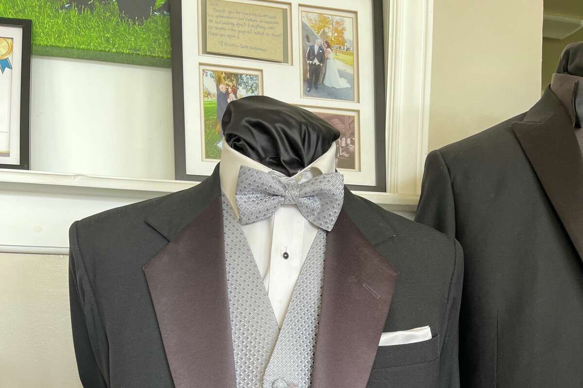 Tuxedos were sold at Modern Informals at 144 Washington Street in Middletown.