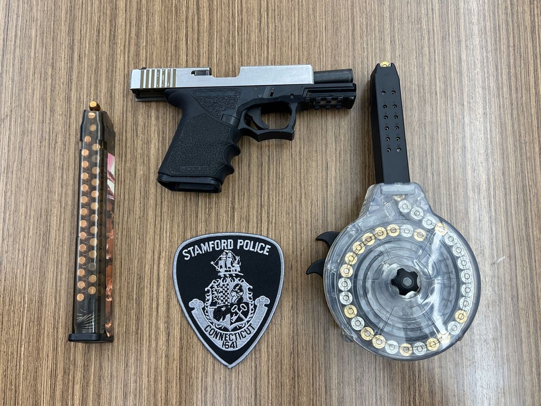 Cops Stamford teen found with ghost gun, illegal magazines