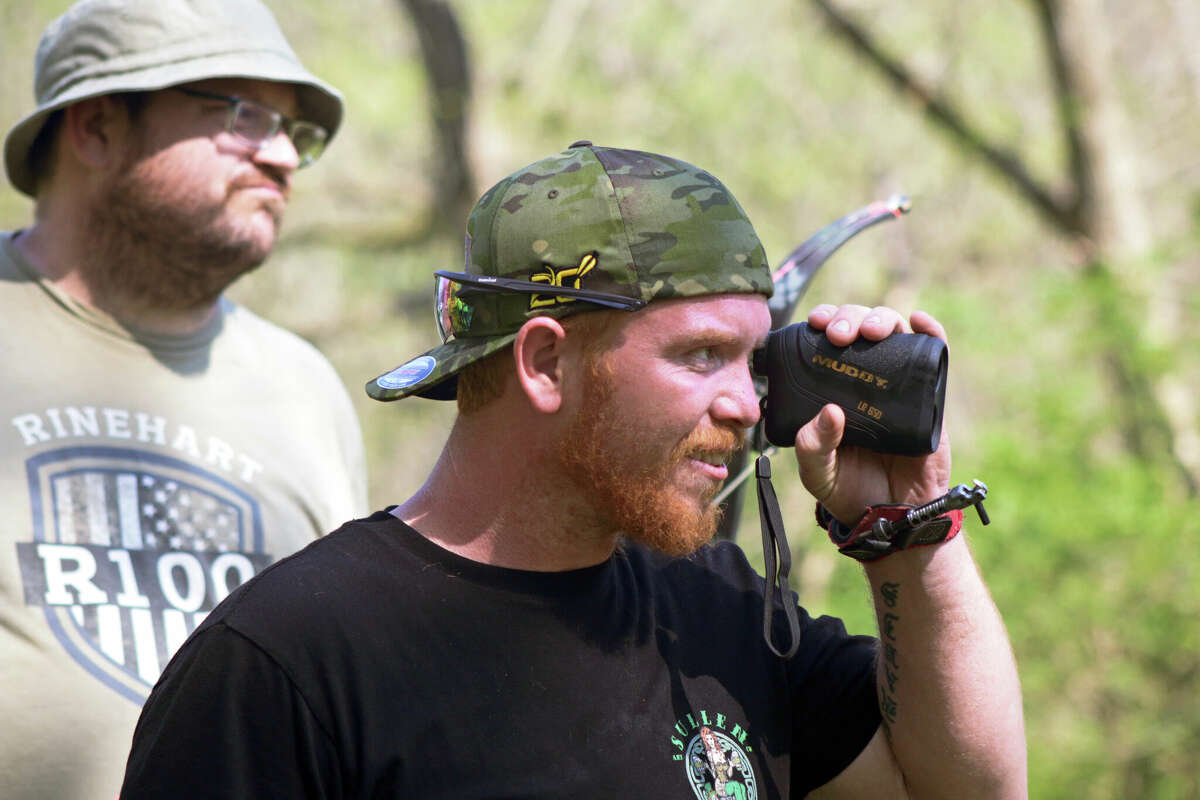 New Riverbend archery tournament in Godfrey featured unique targets