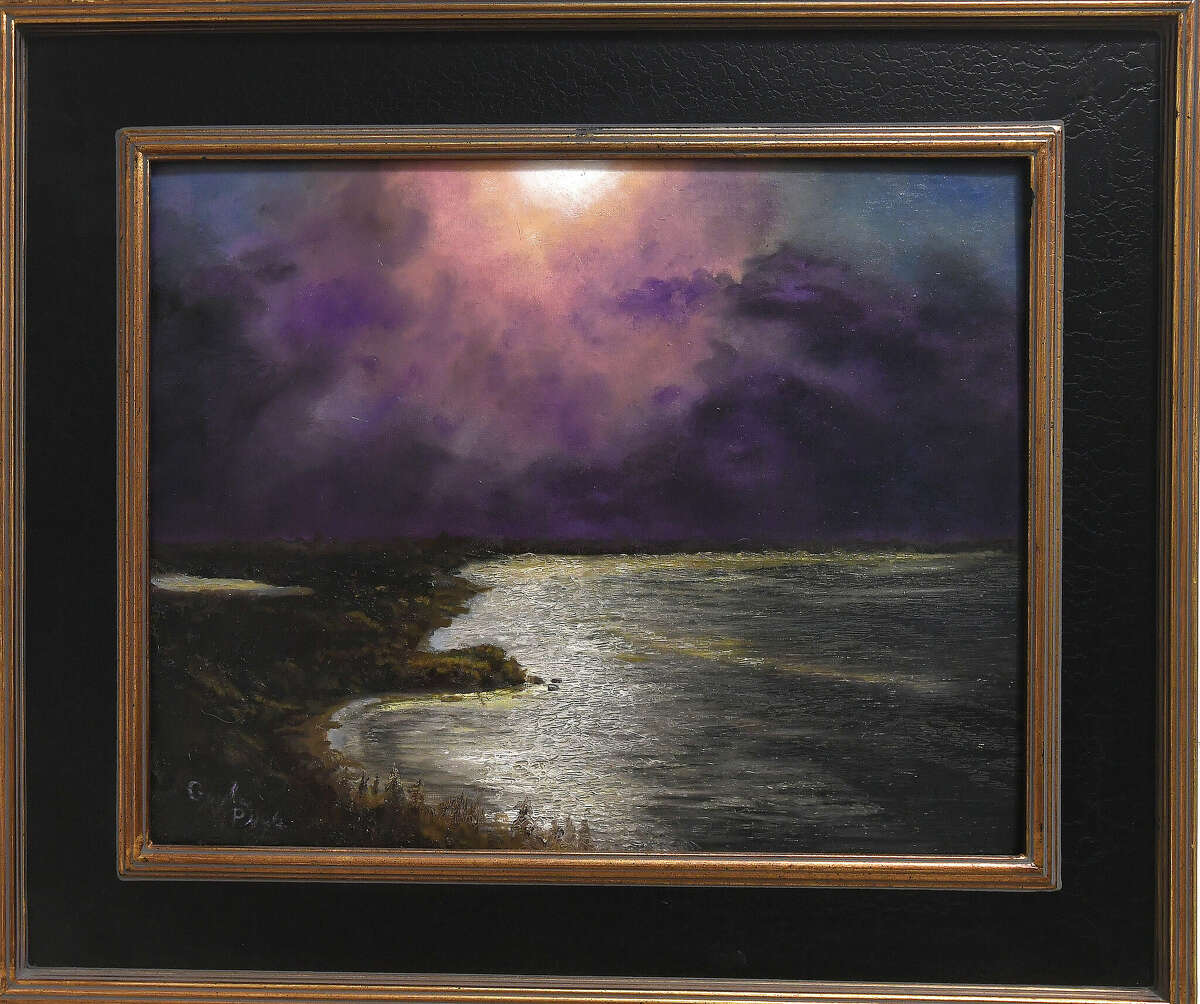 A variety of styles, techniques and subject matter comprise this year's Neches River Festival art exhibit, which opens April 16 and runs through May 30 at the Beaumont Art League. Photo made Friday, April 14, 2023 Kim Brent/Beaumont Enterprise