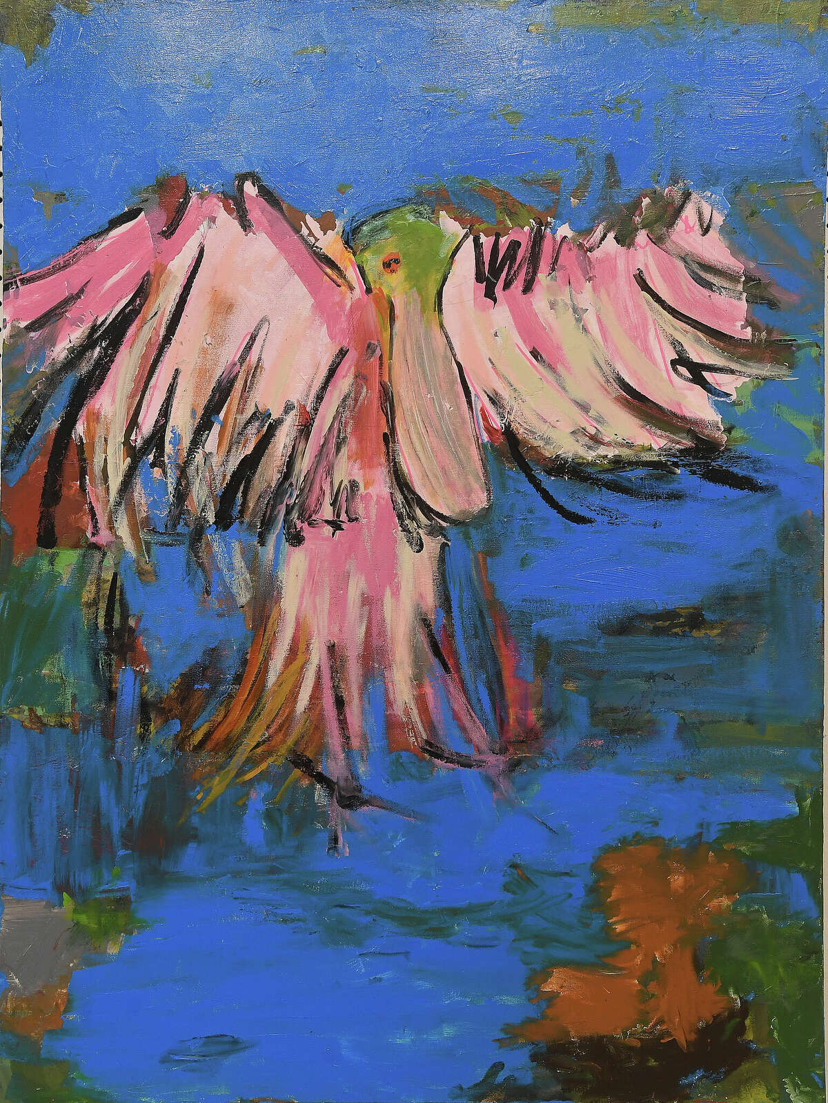 A variety of styles, techniques and subject matter comprise this year's Neches River Festival art exhibit, which opens April 16 and runs through May 30 at the Beaumont Art League. Photo made Friday, April 14, 2023 Kim Brent/Beaumont Enterprise