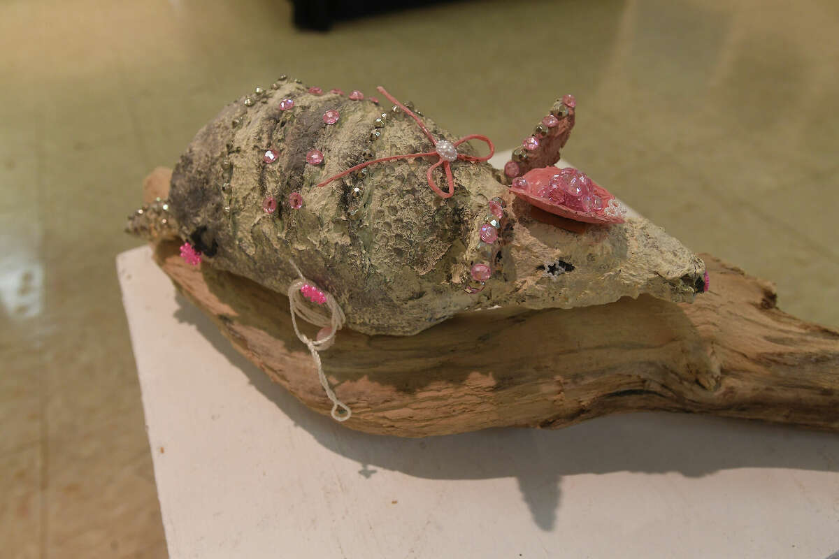 A variety of styles, techniques and subject matter comprise this year's Neches River Festival art exhibit, which opens April 16 and runs through May 30 at the Beaumont Art League. Photo made Friday, April 14, 2023 Kim Brent/Beaumont Enterprise