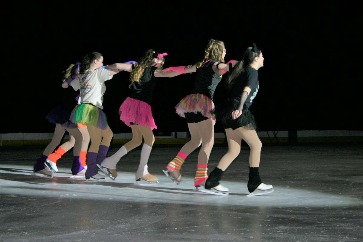 Big Rapids Skating Club perform