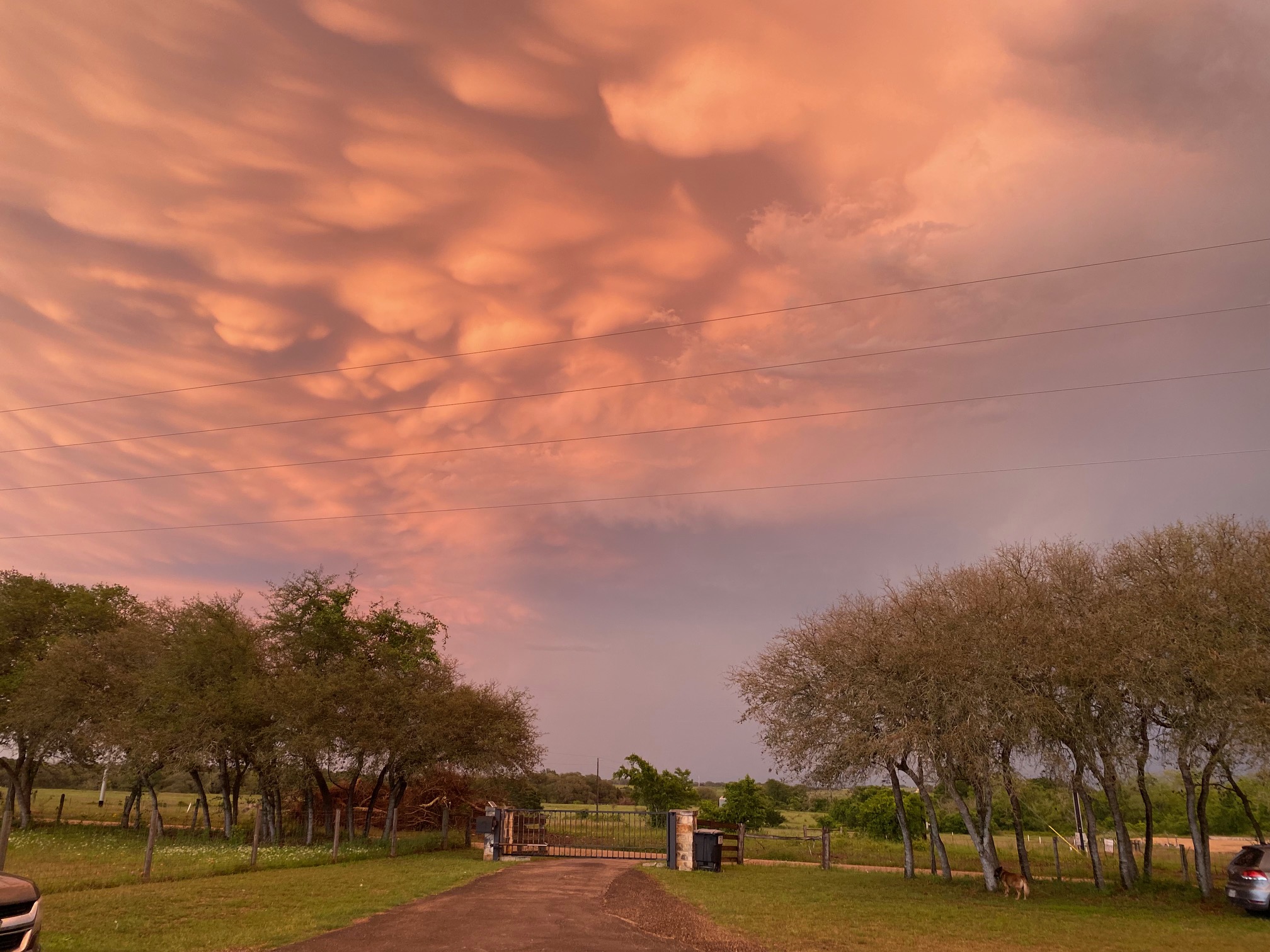 Photos: Texas Cold Front Causes Unique Cloud Coverage