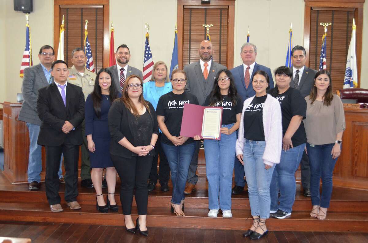 Webb County Commissioners Court proclaimed Wednesday, April 26 as Denim Day in Webb County encouraging Webb County employees to wear denim to show solidarity and support for all survivors of sexual assault.