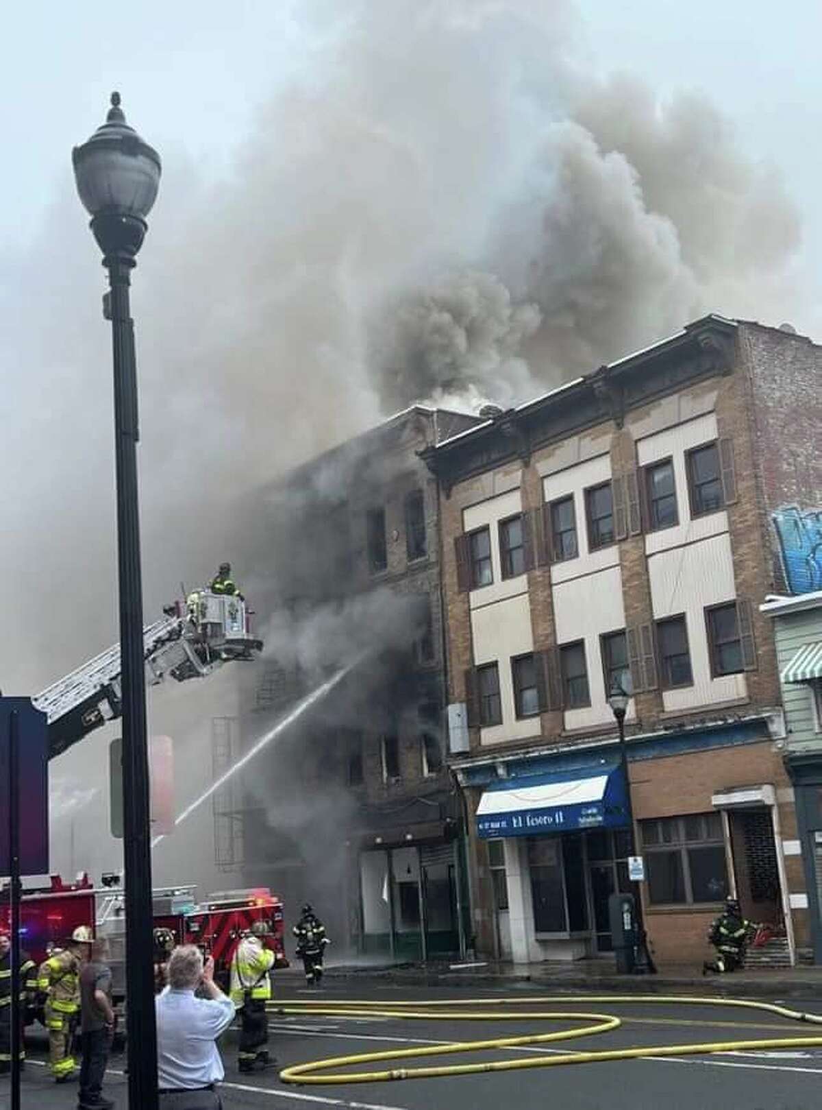 Massive downtown Port Chester fire under control, officials say