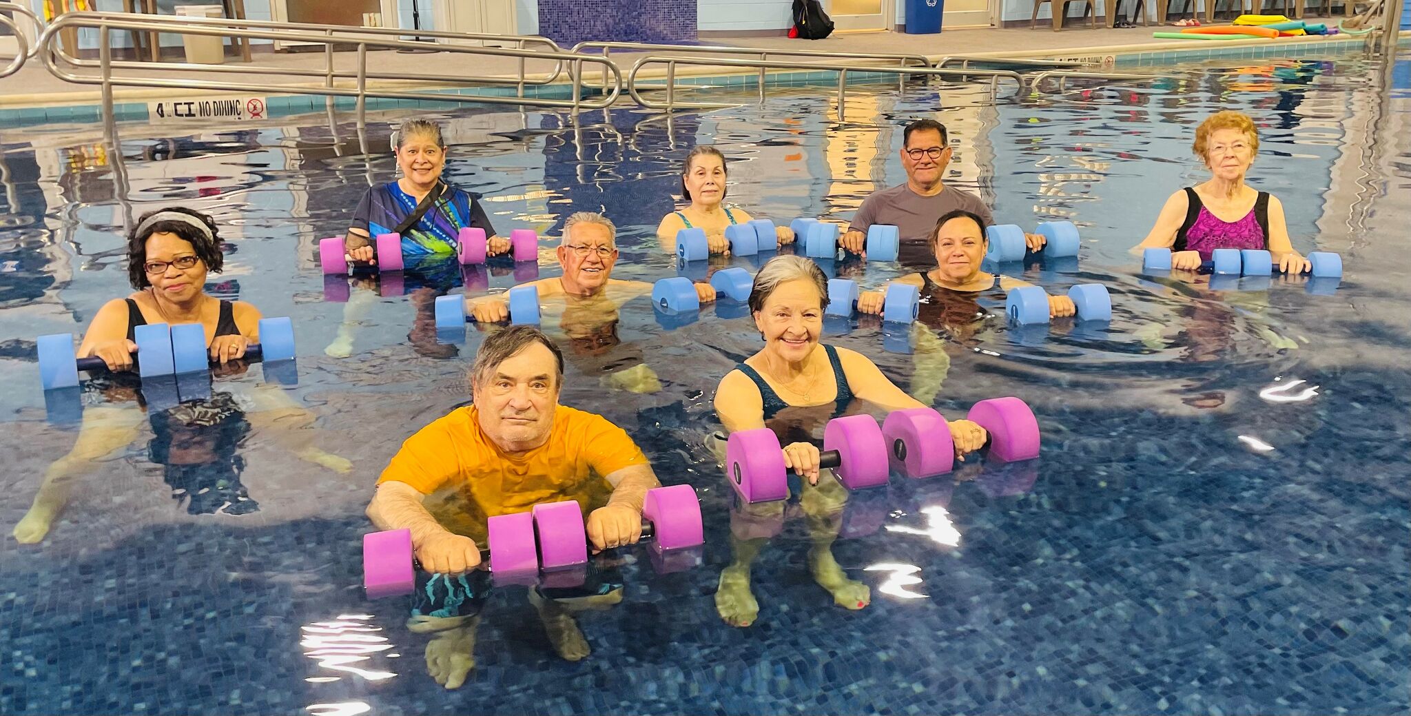 COM Aquatics in Midland, Texas, hosts Water Walk to Cure Arthritis