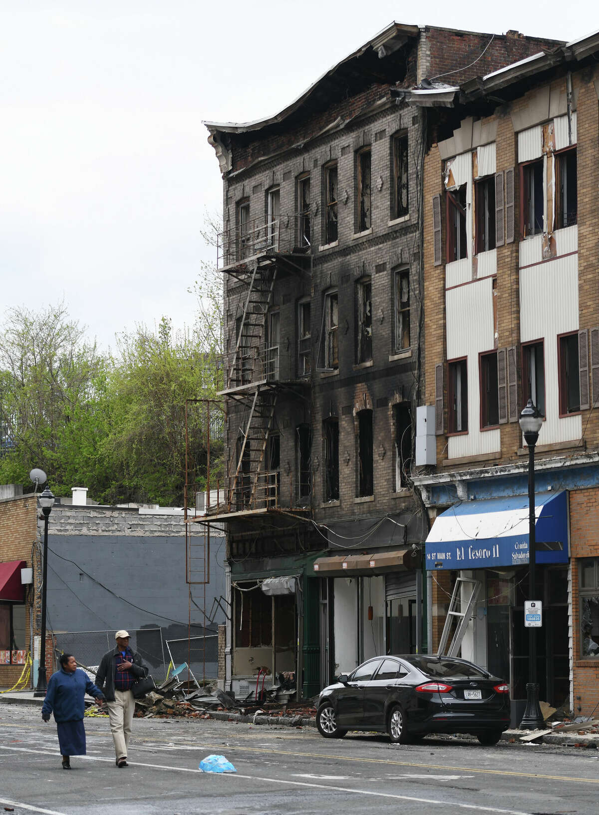 Officials Burned Port Chester building was set for demolition
