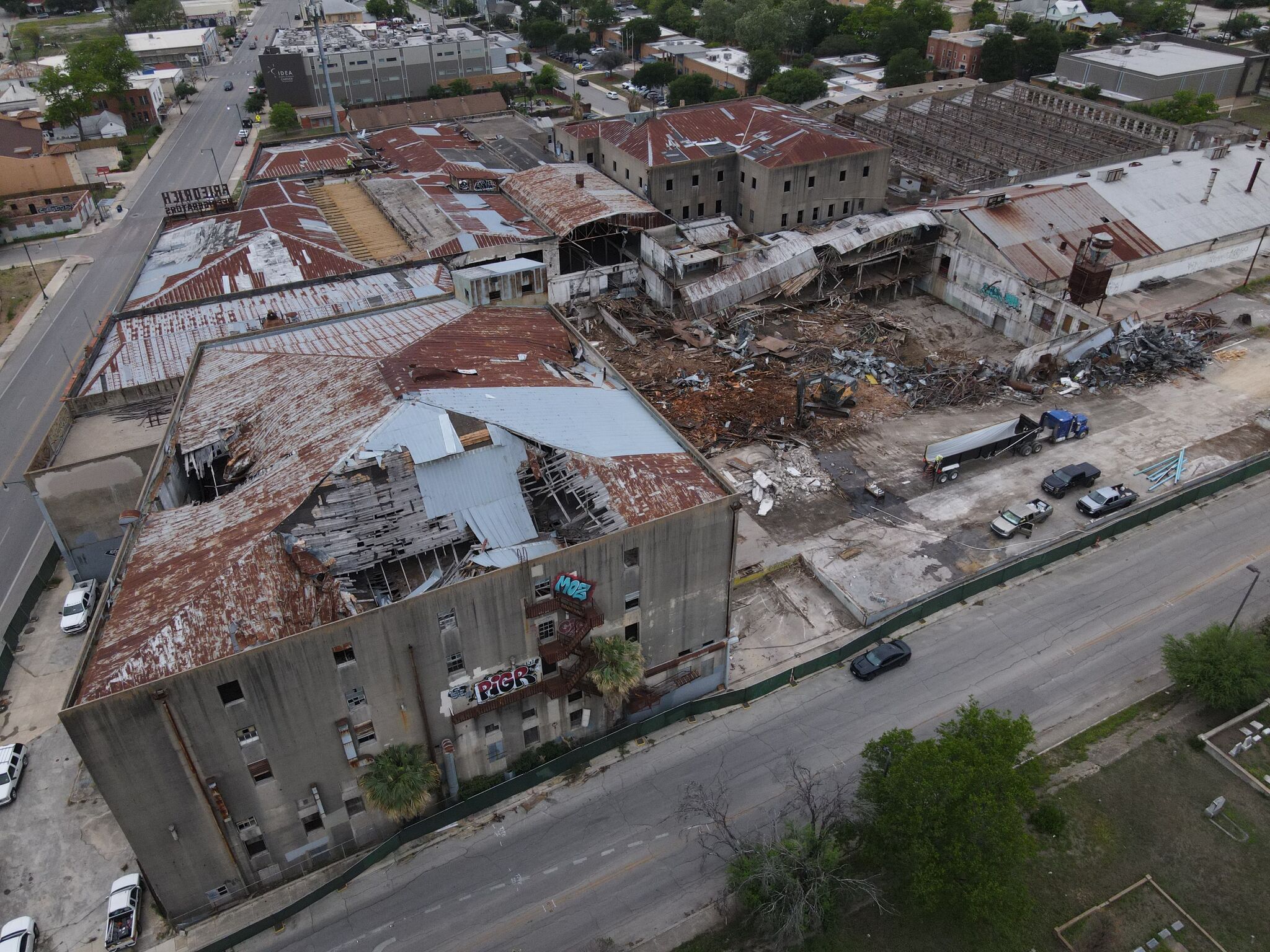 Eastside Friedrich building demolished for lofts project - Vimarsana News