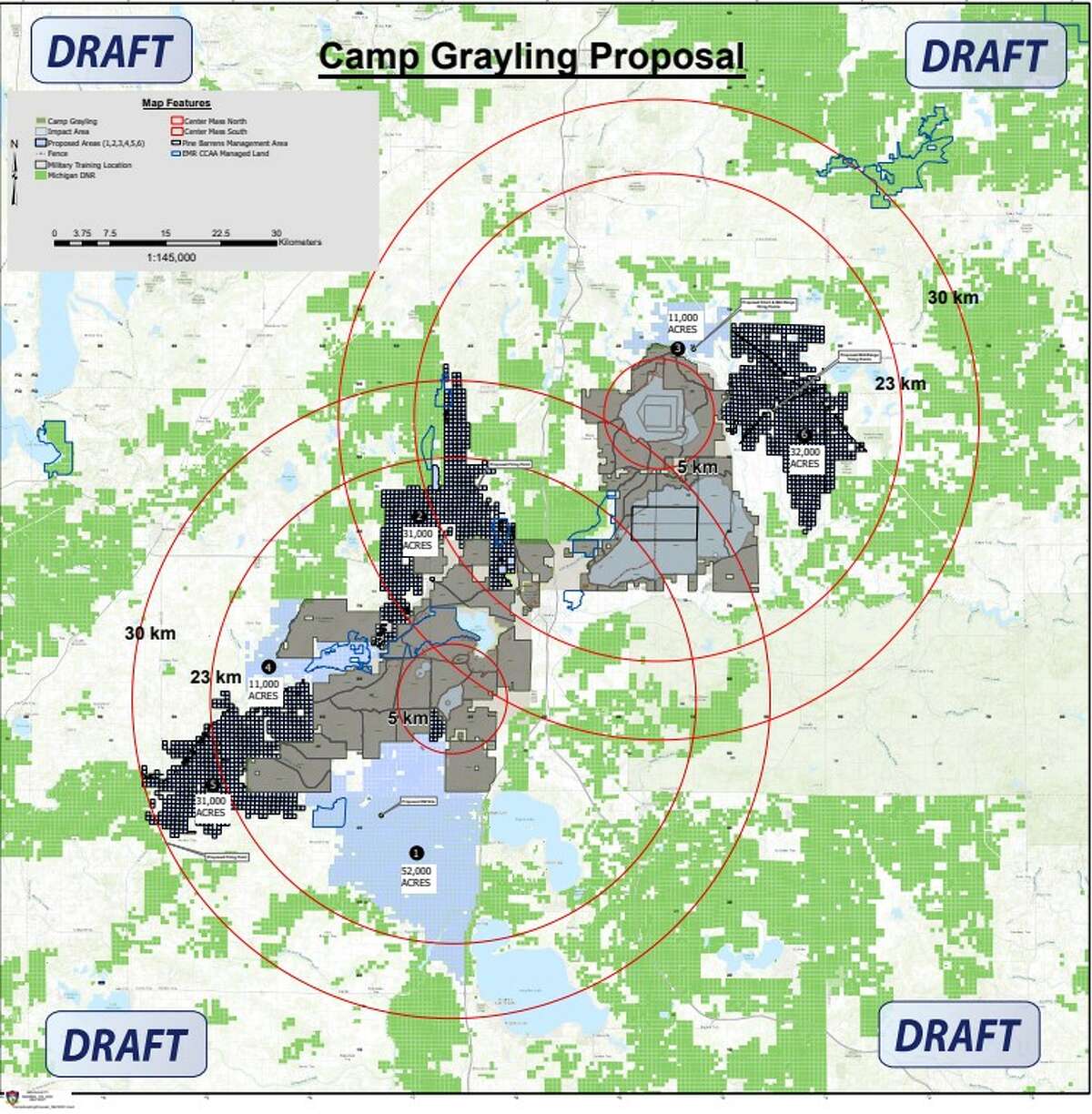Midland County Commission shows opposition to Camp Grayling expansion