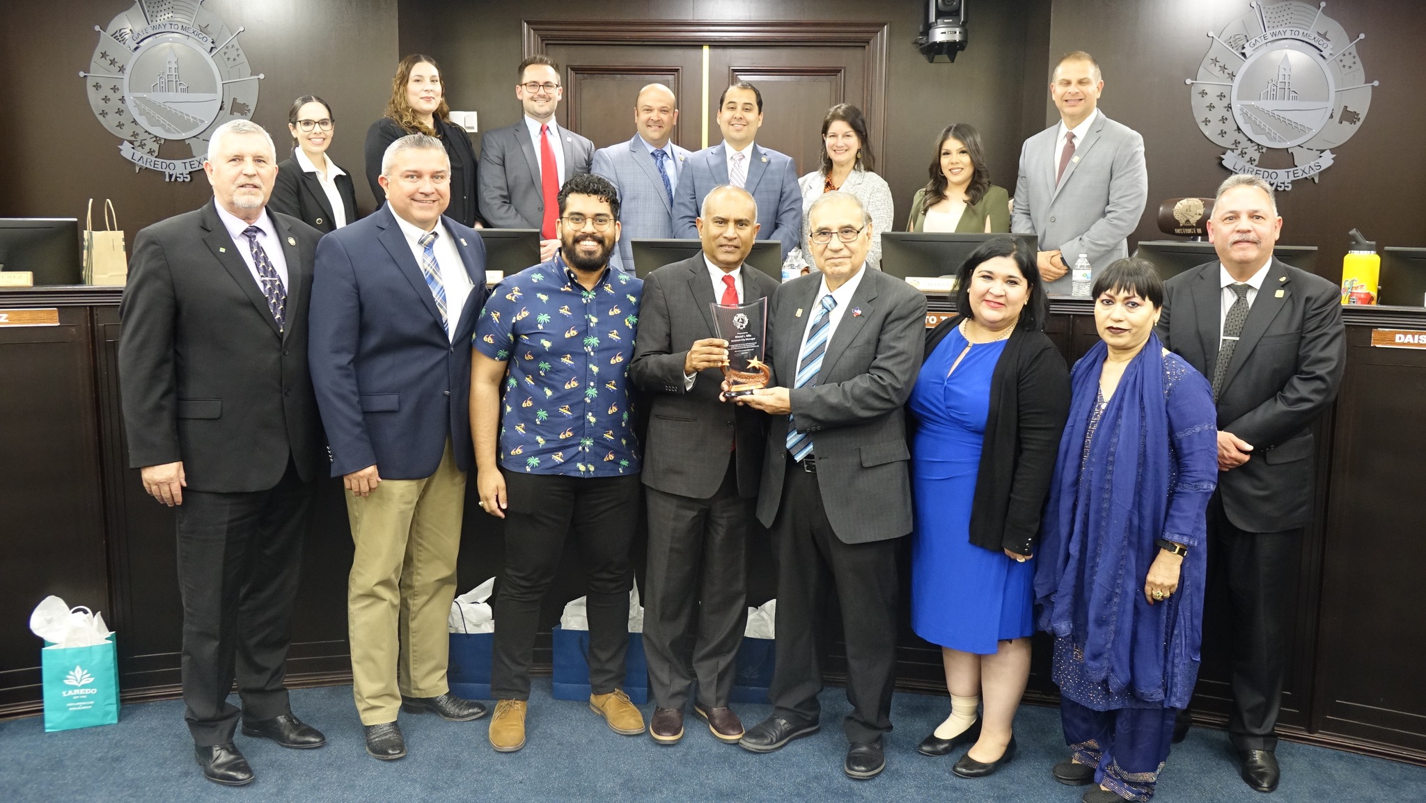 Retiring assistant city manager Riazul Mia recognized by City Council - Vimarsana News