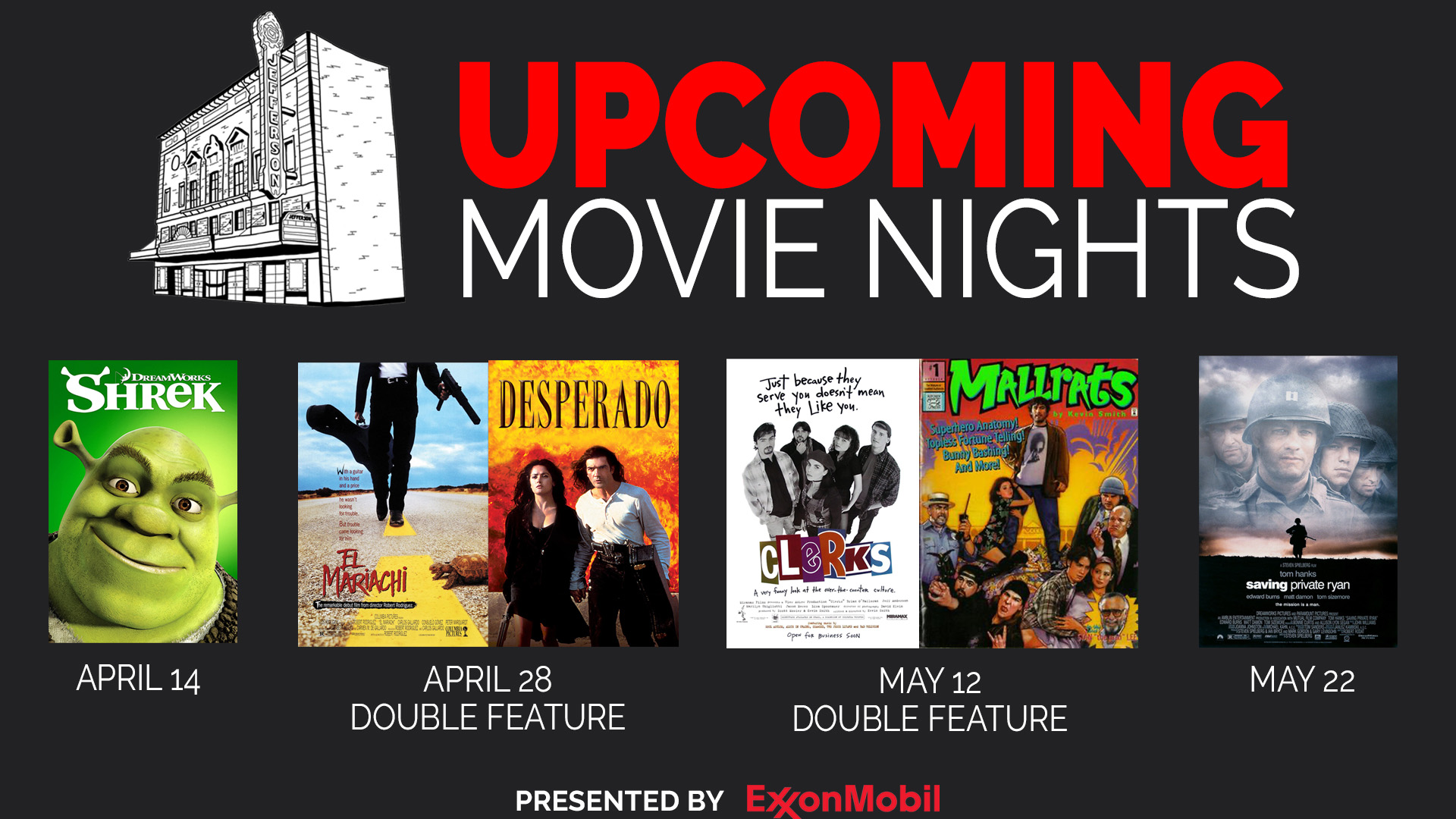 Beaumont to hold Classic Movie Nights at historic Jefferson Theatre