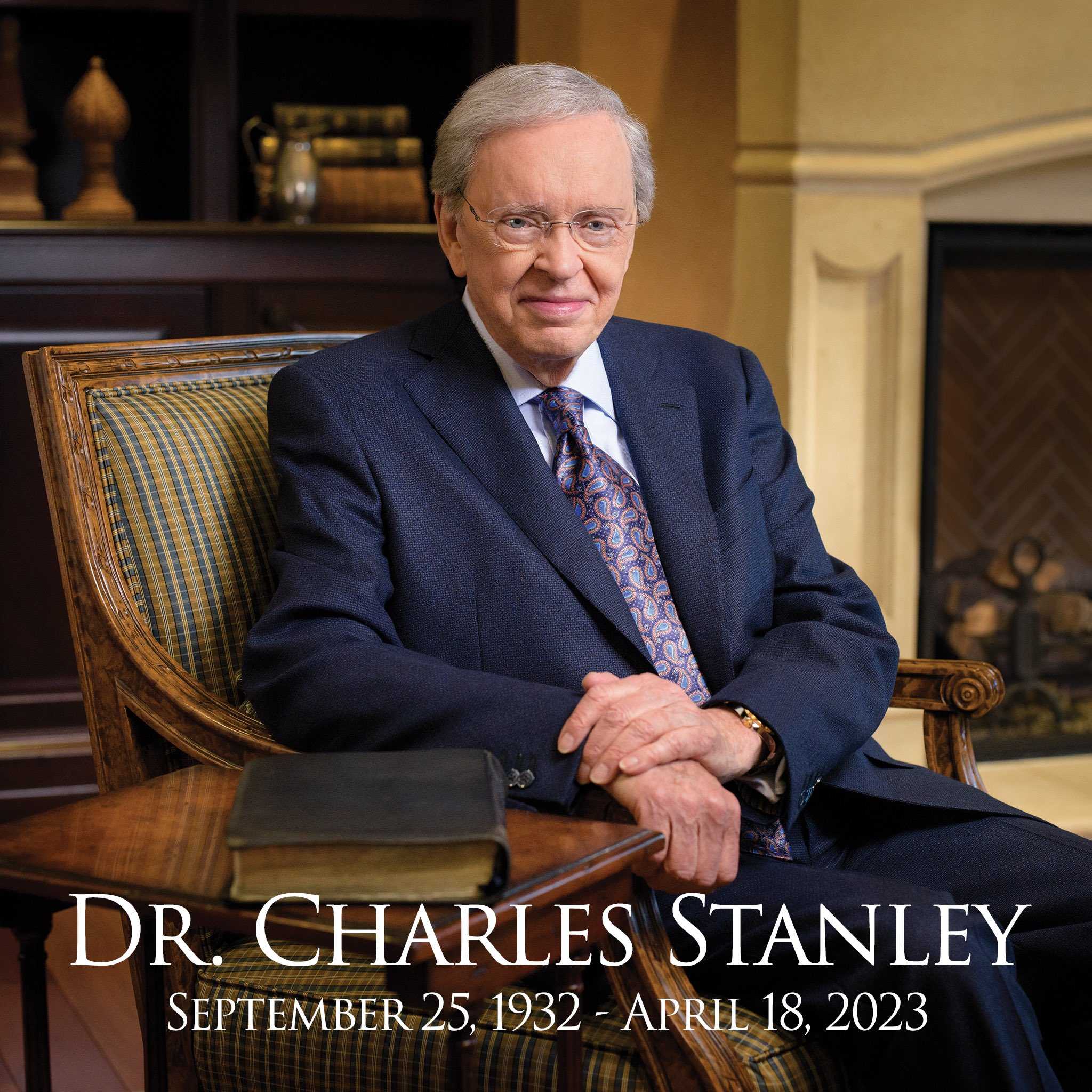 Well-known pastor Charles Stanley dies at his home