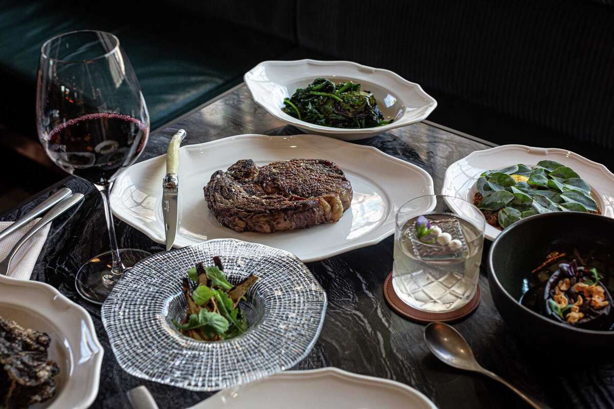 New upscale livefire steakhouse Andiron opens today on Allen Parkway