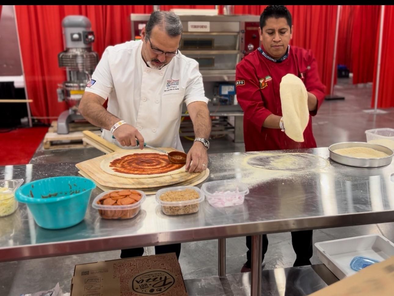 RC Gallegos competed with US Pizza Team in Las Vegas