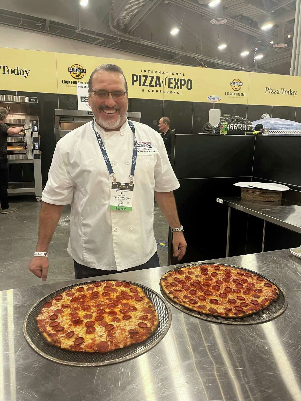 RC Gallegos competed with US Pizza Team in Las Vegas
