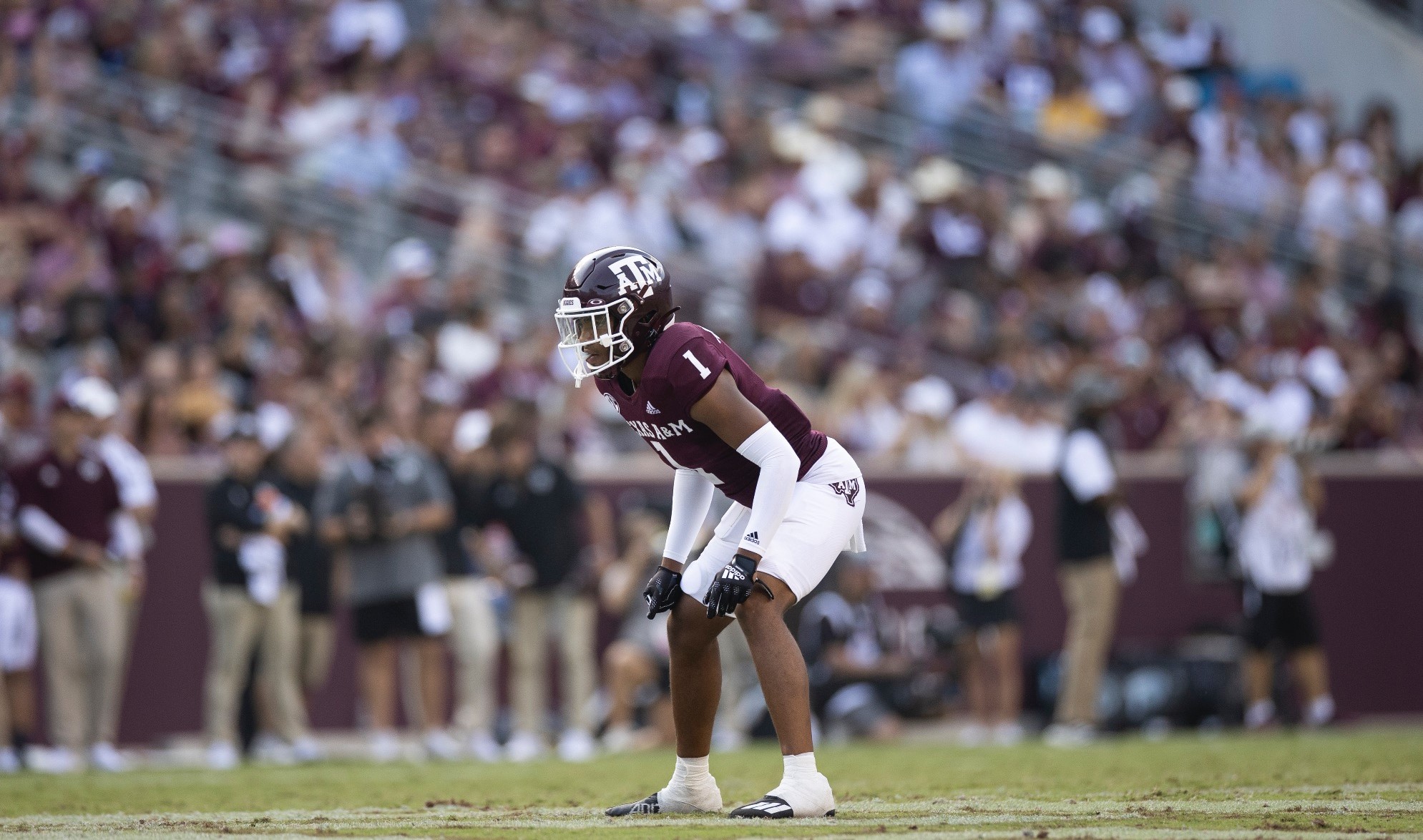 Former A&M football player and Washington Football Team Safety