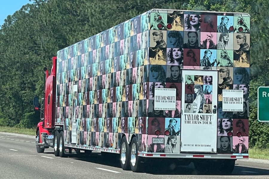 Taylor Swift's merch truck is in Houston. Here's what you need to know