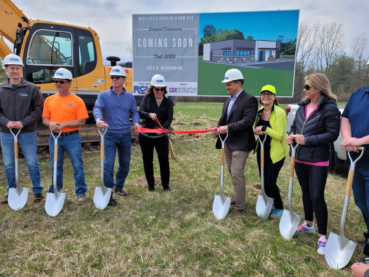 Sanford breaks ground on retail marijuana business