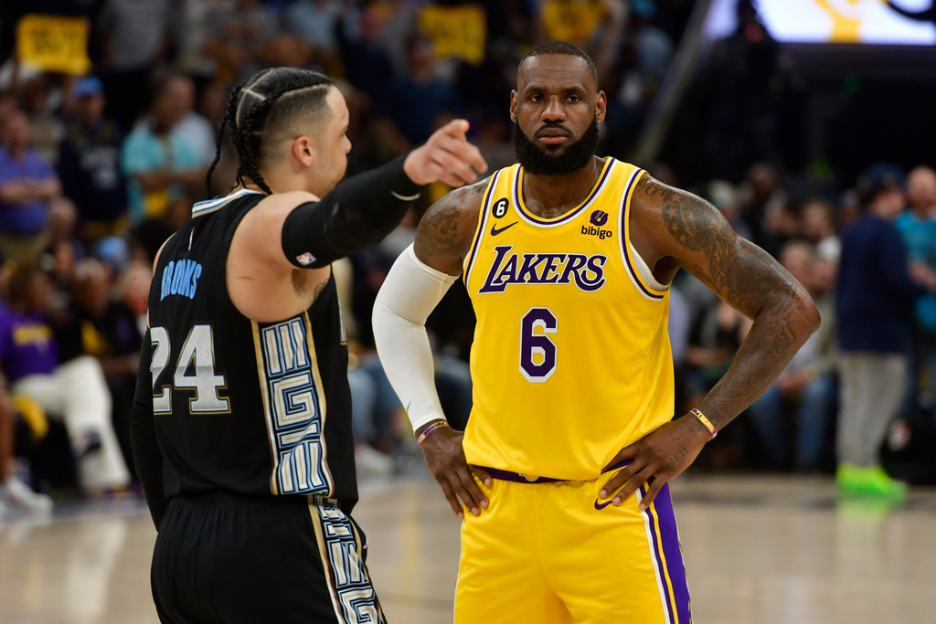 Grizzlies' Dillon Brooks Shades LeBron James After Playoff Win