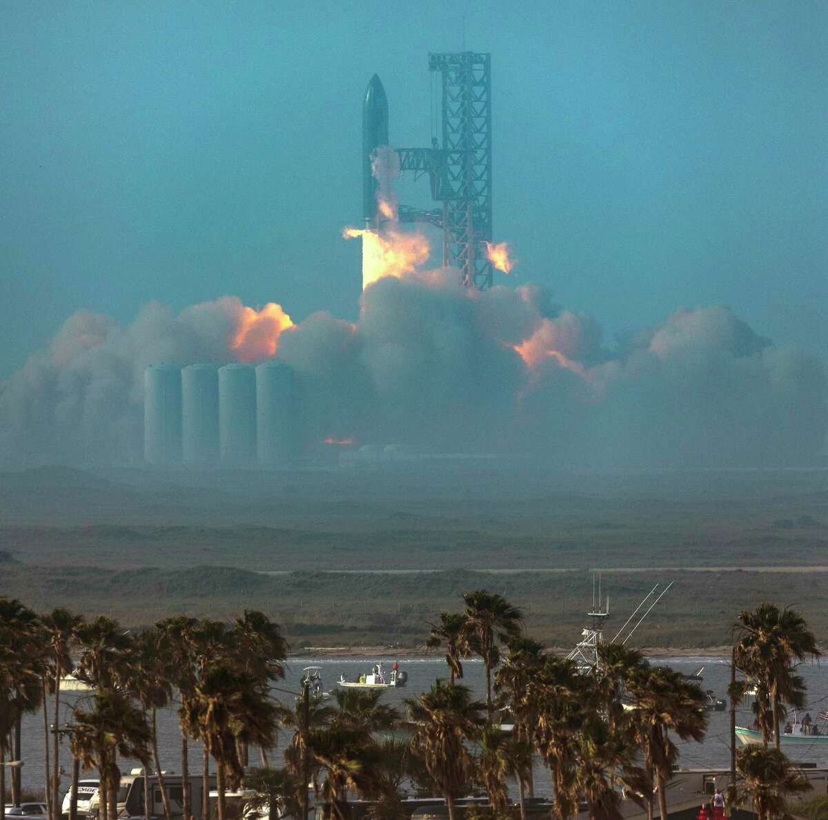 Poster Toile SpaceX Starship Launch – 60 X 90 Cm Sans Cadre – Décoration Murale Moderne Style Rétro Pour Amateurs D’espace