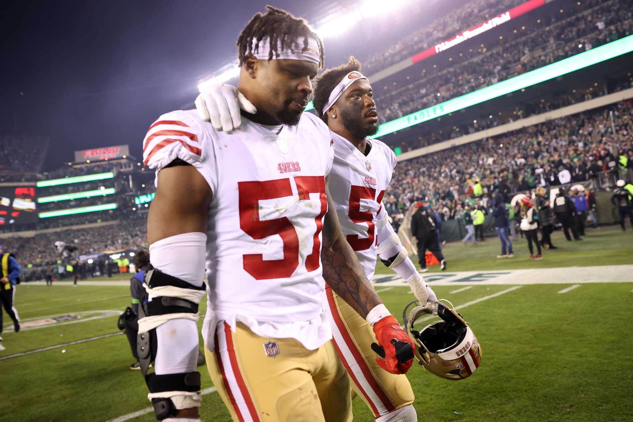 Who steps up alongside NFL's top LB duo of 49ers Fred Warner, Dre