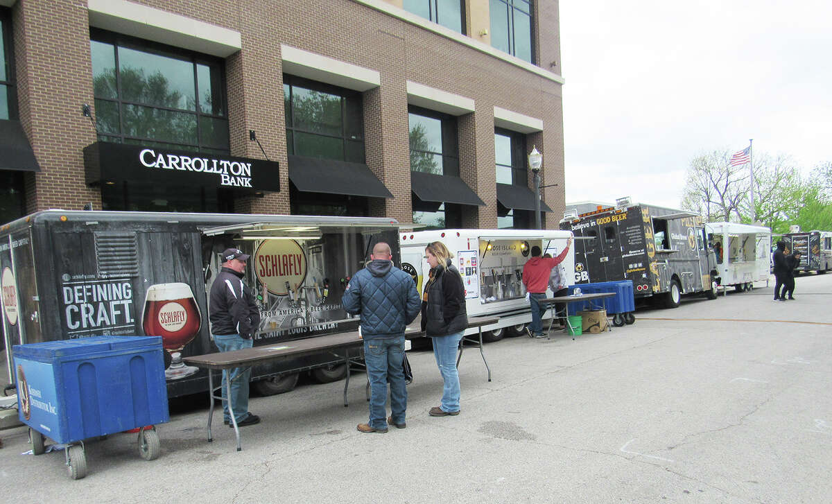 Beverages (and weather) cold for Global Brew's Spring Beer Fest