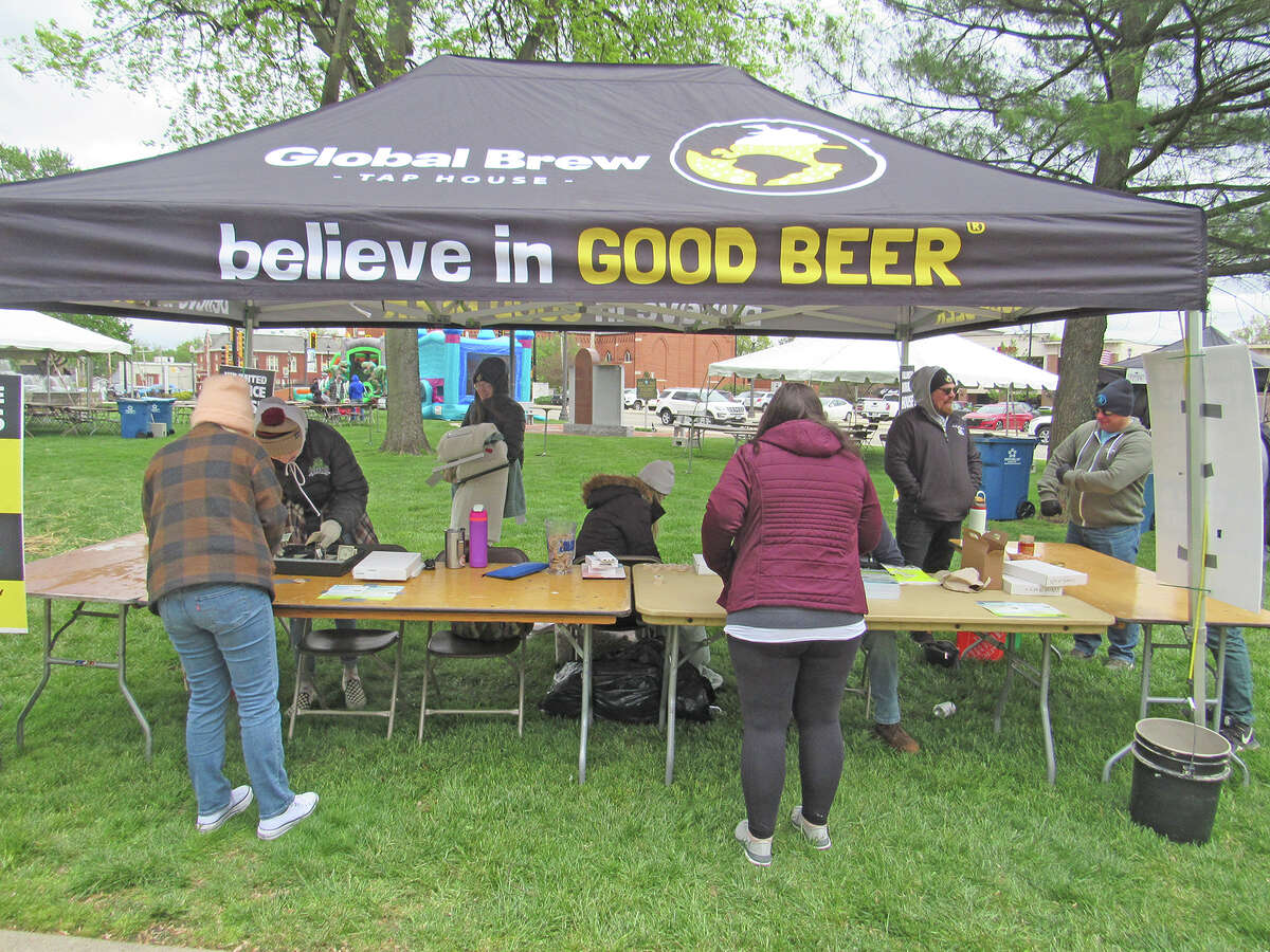 Beverages (and weather) cold for Global Brew's Spring Beer Fest