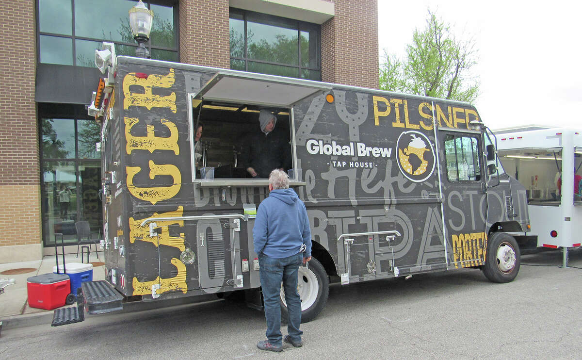 Beverages (and weather) cold for Global Brew's Spring Beer Fest