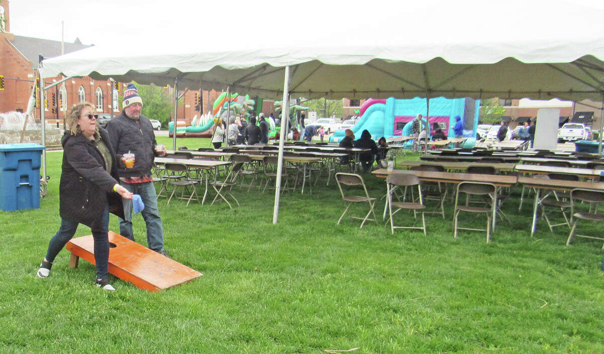 Beverages (and weather) cold for Global Brew's Spring Beer Fest