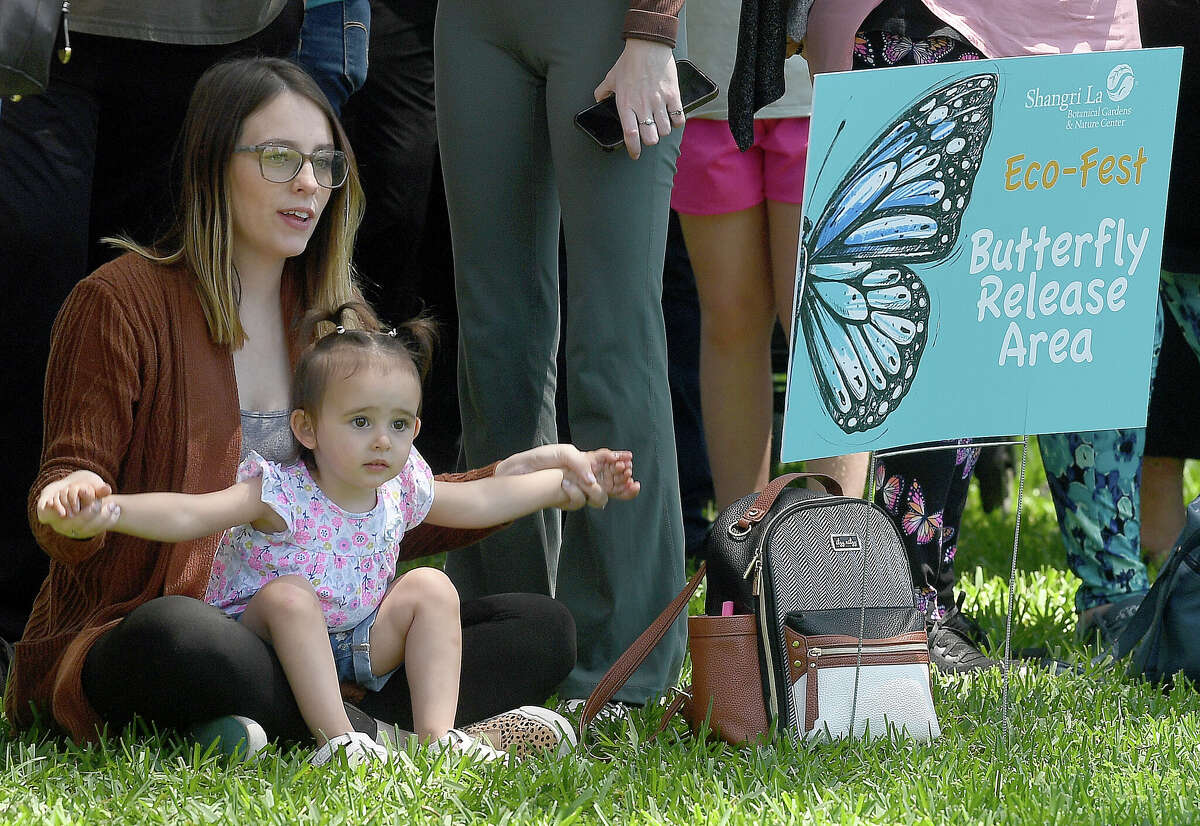 Shangri La draws huge crowd for annual butterfly release on Earth Day