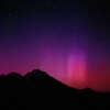 Aurora Borealis seen in Owens Peak Wilderness on April 24, 2023