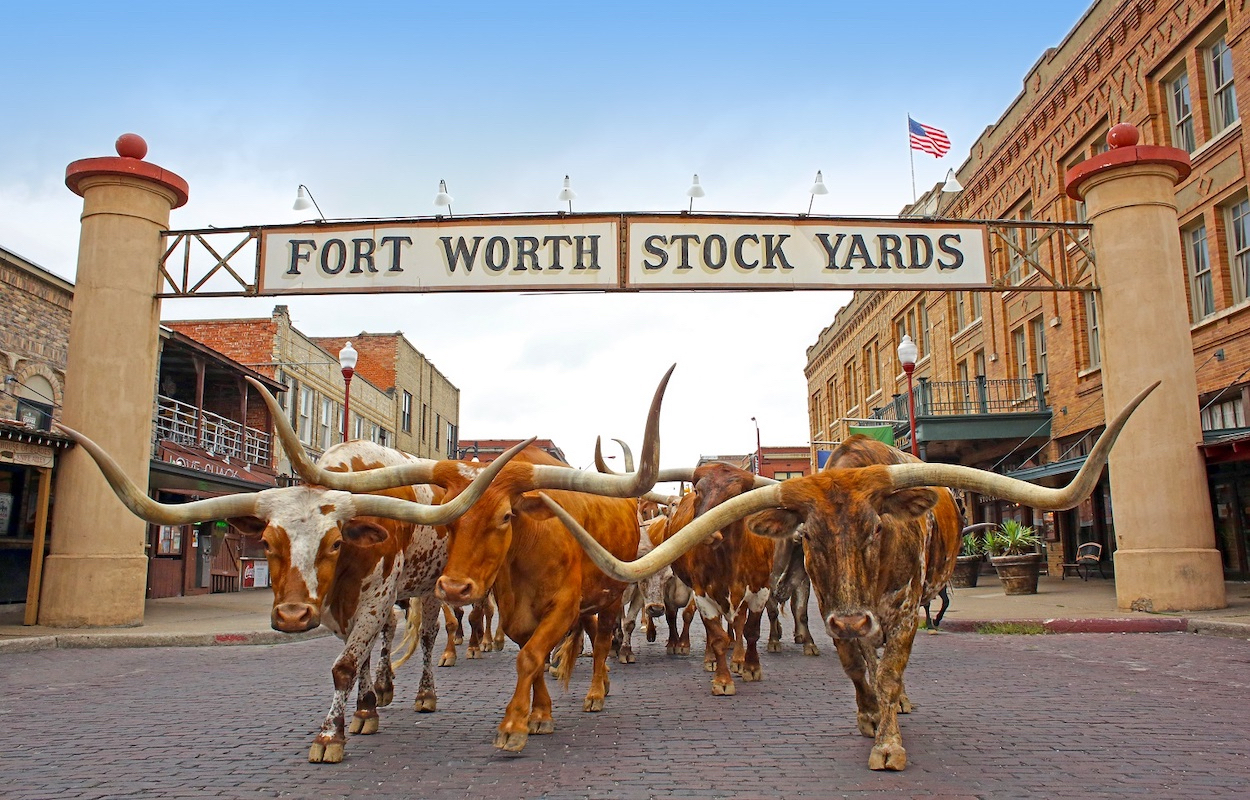 Touring The Fort Worth Stockyards In Fort Worth, Texas 