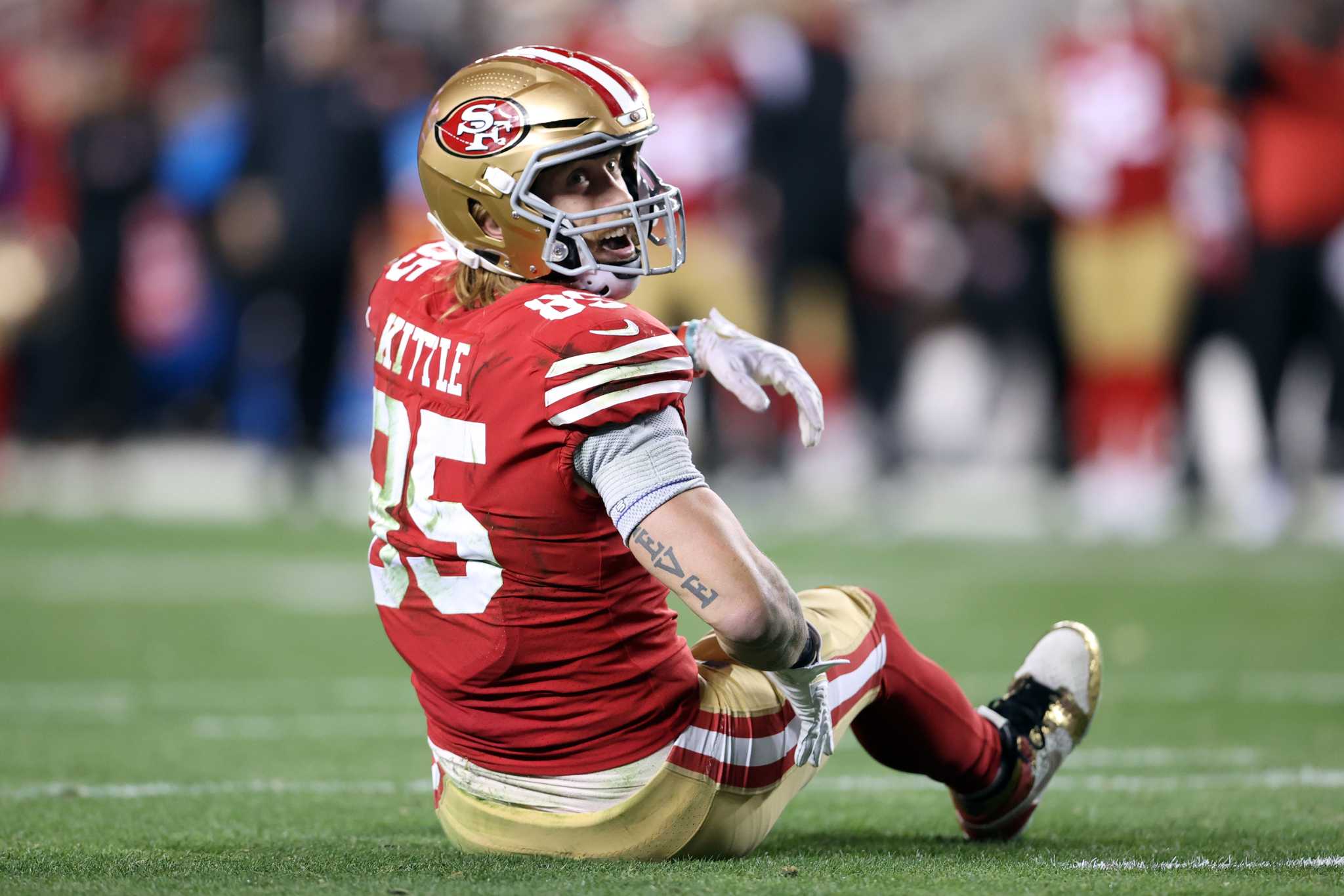 San Francisco 49ers tight end George Kittle shares his experience