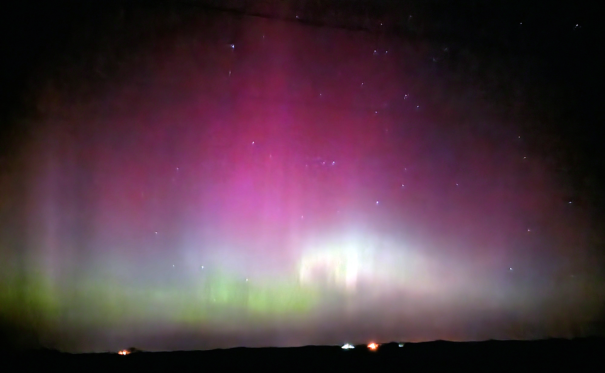 Northern lights make a rare appearance in west-central Illinois - Vimarsana News