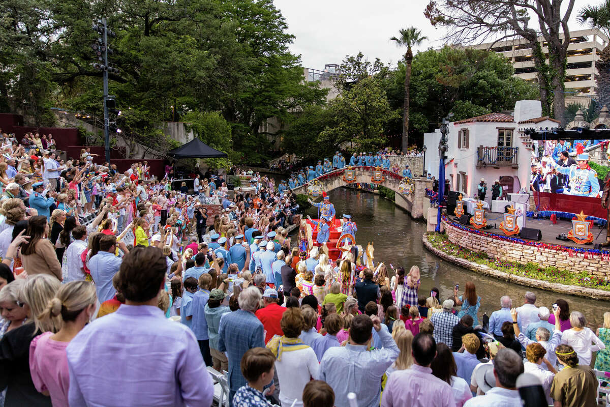 Photos from the Texas Cavaliers River Parade at Fiesta San Antonio