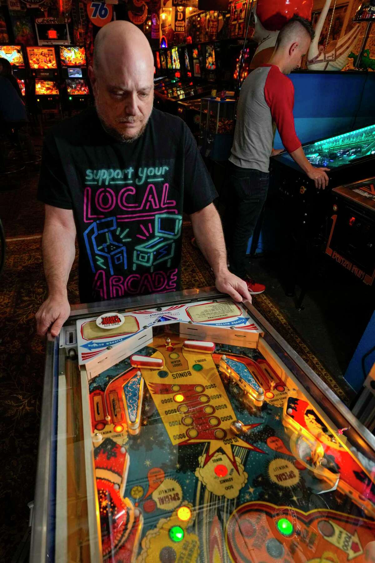 Pinball is bouncing back into the hearts of Texans