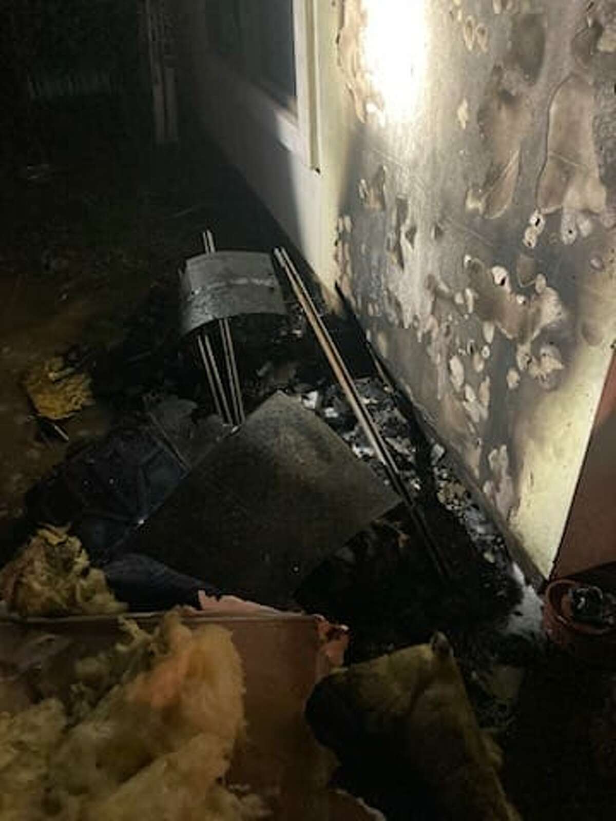 The Laredo Fire Department extinguished a burning residence at the 800 block of George Read Drive in Laredo on Tuesday, April 25, 2023.